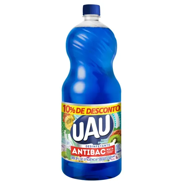 Desinfetante Uau Antibac Flores e Frescor 2 L